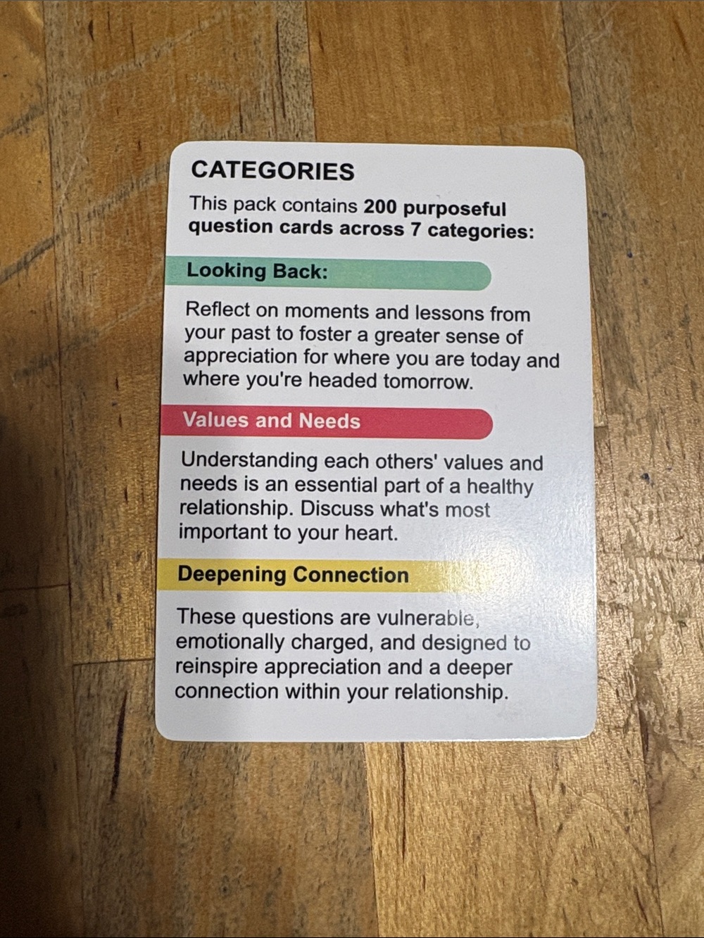 Talking Point Rekindle Conversation Cards - Picture 6 of 8
